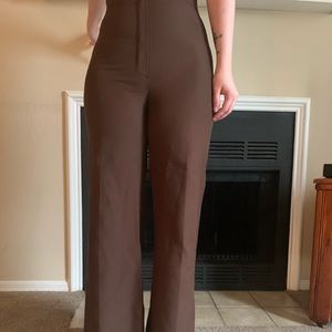 Vintage high waisted flared pants